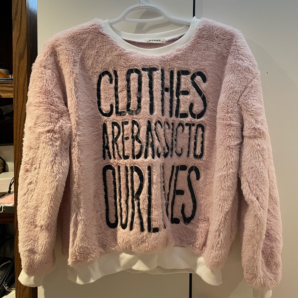 Sweater fleece